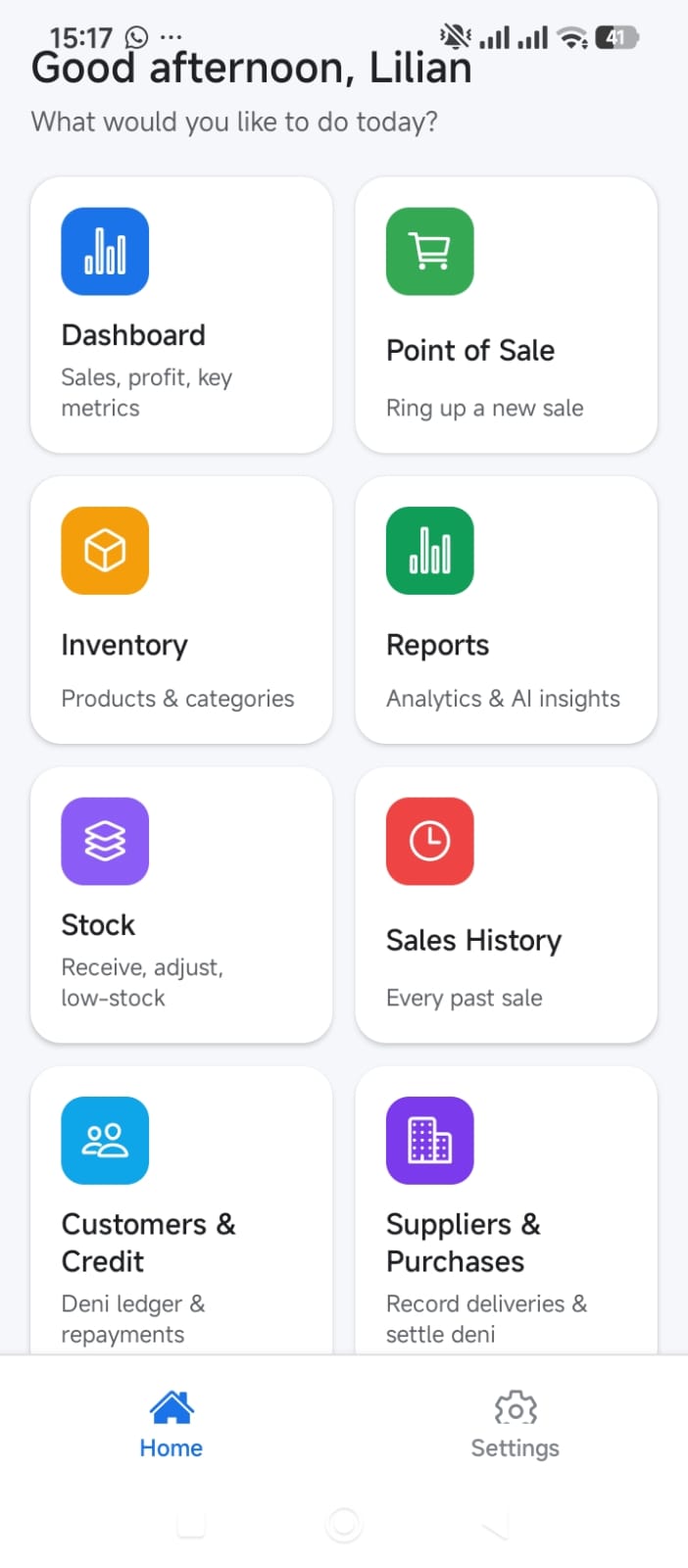 DukaPro Mobile screenshot 1